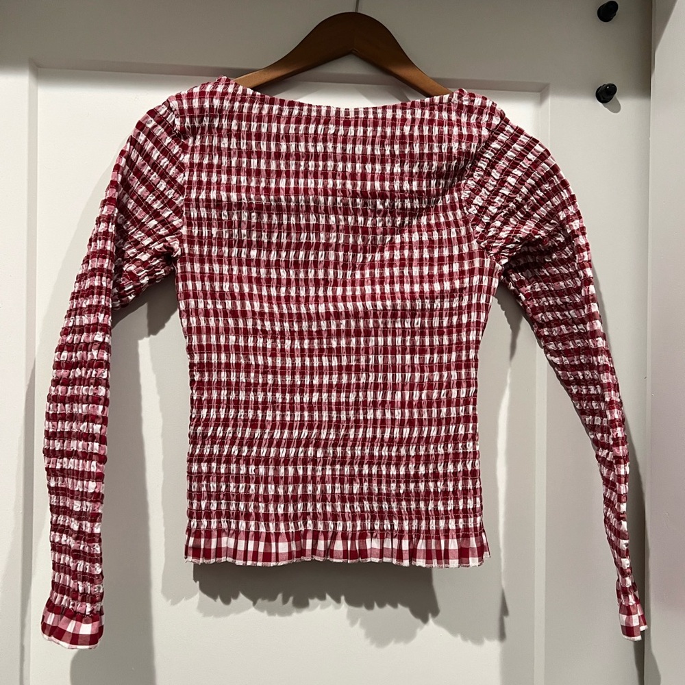 ASOS- Gingham Top